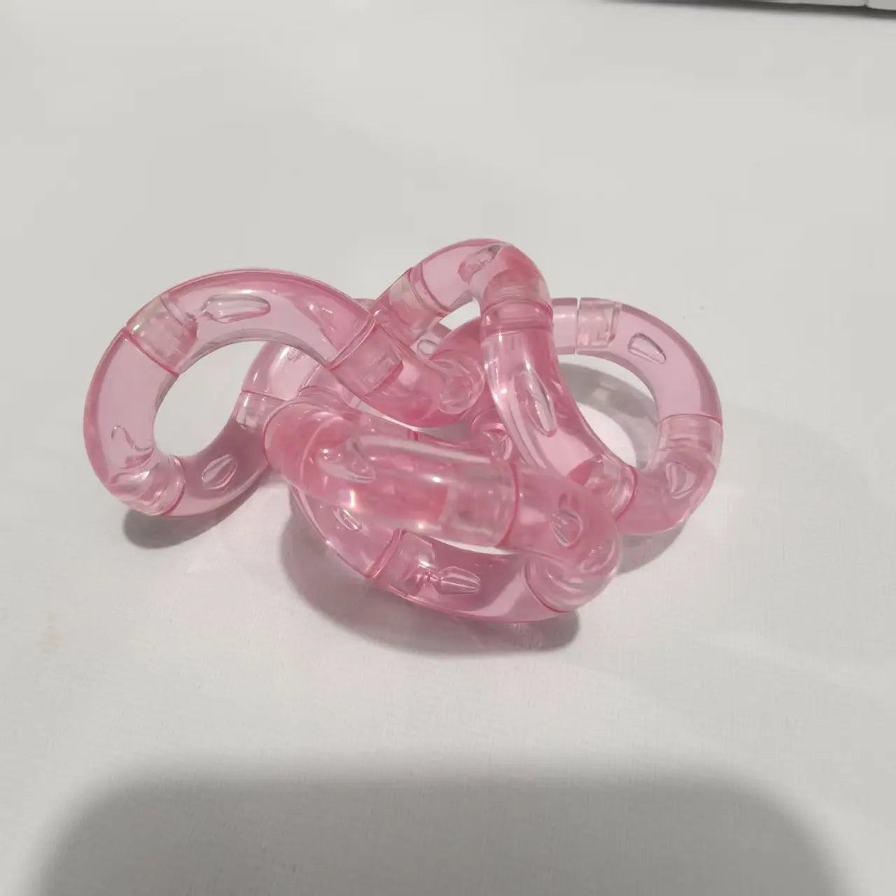 Colorful Transparent Fidget Toy | Silent Twistable Stress Relief Tool for Focus Training