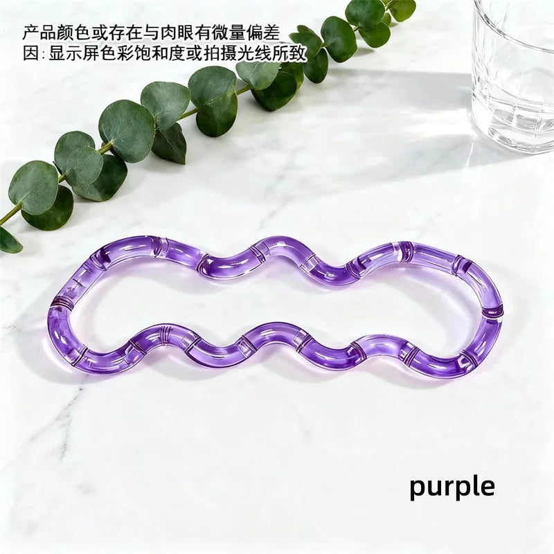 Deformable Rope Fidget Toy | Rainbow Stress Relief Sensory Toy