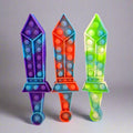 Big Fidget Play Swords Bubble Pop Toy